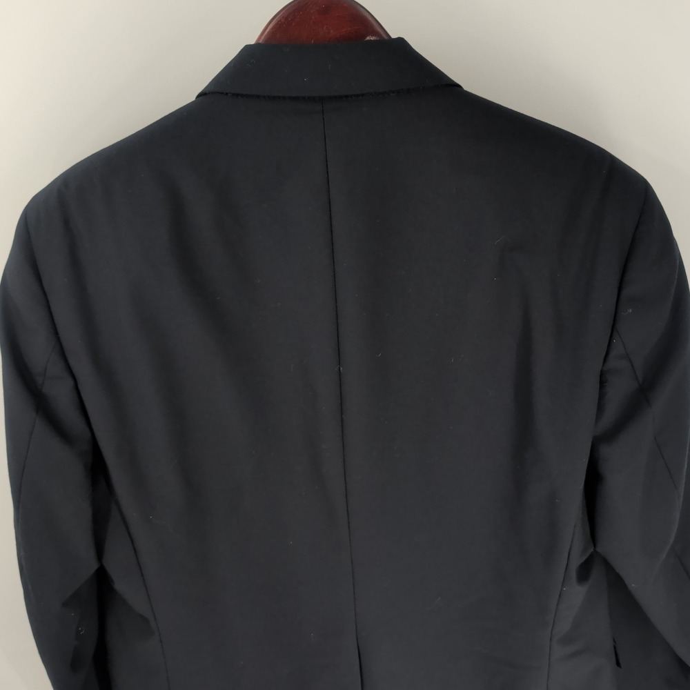 Brooks Brothers Brooksease Ing Loro Piana Gold Buttons Wool Blazer Navy Blue 43L - Picture 15 of 15